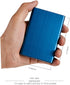 EASTNIGHTS RFID Credit Card Holder Metal Wallet for Men or Women