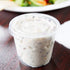 4U'LIFE 5.5 oz Clear Plastic Souffle Cup/Portion Cup with Lids - 50 Sets