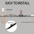 Intelligent Pipe Heat Cable, 9Ft, 120V, Self-Regulating Heating Cable for Metal and Plastic Home Pipes, Energy-Saving