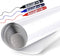 White Board Wallpaper Roll, Stick on White Boards for Wall, 1.44x11ft Peel and Stick