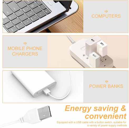 KNASNCHD Fashion Modern Black White Gold Triangles Night Light with Wood Base USB Interface Power Supply,Bedside Table