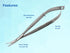 ARTMAN INSTRUMENTS Micro Castroviejo Scissors - 5.5" Curved Set of 3 for Embroidery, Extra Sharp