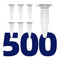 Microcentrifuge Tubes 1.5ml, AyinLab 500pcs Polypropylene Plastic Tubes with Leak-Proof Snap Caps