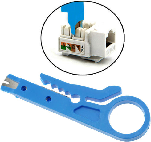 E-outstanding Mini Wire Stripper 3PCS Portable Crimping Tool for UTP STP Network Cable Cutting