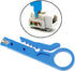 E-outstanding Mini Wire Stripper 3PCS Portable Crimping Tool for UTP STP Network Cable Cutting