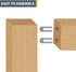 POWERTEC 71145 Hardened Steel Dowel Pins, 3/8-Inch, Heat Treated and Precisely Shaped for Accurate Alignment, Alloy