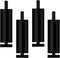LXVPKH Aluminum Alloy Adjustable Furniture Leg Pieces,Round Wardrobe Leg,Replacement Furniture Feet,Metal Table Leg,Sofa