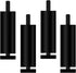 LXVPKH Aluminum Alloy Adjustable Furniture Leg Pieces,Round Wardrobe Leg,Replacement Furniture Feet,Metal Table Leg,Sofa