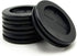 2 Inch Rubber Grommets for Wiring, 1-5/8 in ID, Double-Sided Plugs for Round Holes, 4 Pcs Automotive Wire Cable Grommets