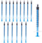15 pcs 1ML/CC Plastic Syringe Disposable, Individual Sealed Wrap for Scientific Feeding