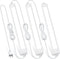 3 Pack Plug in Under Cabinet Lighting for Kitchen, 6500k Bright Under