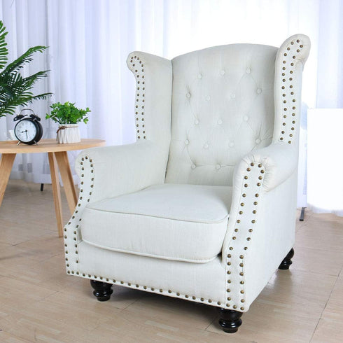 4 Inch Set 4 Wooden Furniture Legs Bun Feet for Sofa, Chair, Loveseat, Ottoman, Dresser Replacement Foot