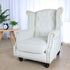 4 Inch Set 4 Wooden Furniture Legs Bun Feet for Sofa, Chair, Loveseat, Ottoman, Dresser Replacement Foot