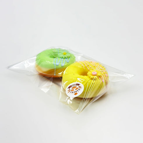 1000 Count 5"x7" 2 Packaging Resealable Cellophane Bags with Styles of Thank You Stickers Self Sealing Clear