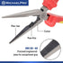 MichaelPro 8-Inch Insulated Long Needle Nose Plier, 1000V VDE Certified for Electric Vehicles, Anti-Slip Handle