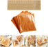 21x25cm 100pcs PRETYZOOM Greaseproof Bakery Bread Bags Kraft Paper Heat-sealable Bread Wrapping Bags for Sandwiches