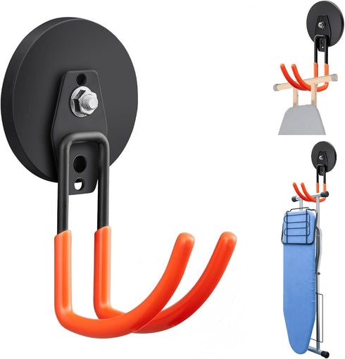 AceTaken Ironing Board Magnetic Hanger Hook, Magnetic Mount Ironing Board Holder Rack