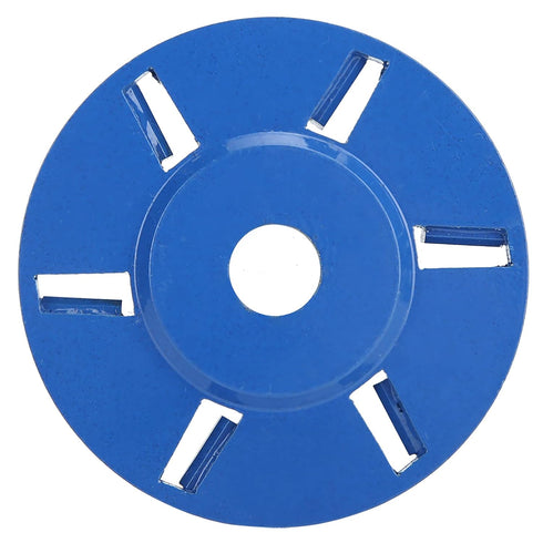 Wood Carving Disc, Steel 6-Teeth Shaping Disc, Woodworking Milling Cutter for Angle Grinder Accessories