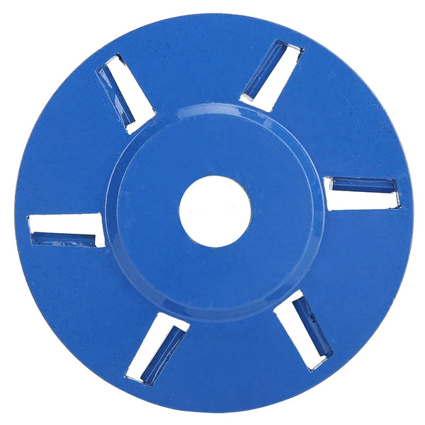 Wood Carving Disc, Steel 6-Teeth Shaping Disc, Woodworking Milling Cutter for Angle Grinder Accessories