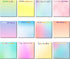 Snarky Office Sticky Notes 12 Pieces, 3 x 3 Inch Funny Note Pads with Complaining Quotes, Vibrant Passive Notepads