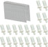 SiLnmLih 20 Pcs Plantation Shutter Louver Repair Pins Spring Loaded Wood Shutters Replacement