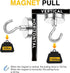 DIYMAG 150 Lbs Heavy Duty Neodymium Magnetic Hooks, 12 Packs with Strong Corrosion Protection