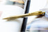 Six-Edge Solid Brass Pen, Sign Pen Ballpoint Pen with Clip