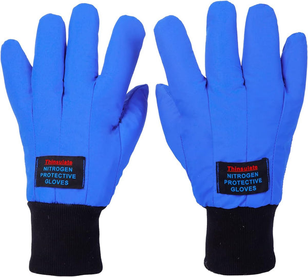 egowz Cryogenic Gloves Low Temperature LN2 Liquid Nitrogen Protective Gloves Cold Storage Safety