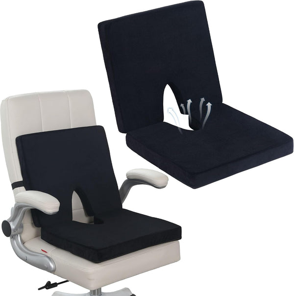 BALAPET Lumbar Support Seat Cushion,Ergonomic Lumbar Support for Posture Correction Cushion and