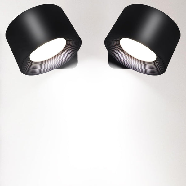 Led Wall Sconces,Rechargeable Wall Lamp with 3 Color Temperature&3 Brightness 360 Magnetic