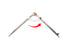 J&R Quality Tools 23877 Pencil Length Divider with Wing, 12-Inch - Lifetime Warranty (One Pack)