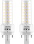 Lidesheng GX23-2 Base LED Light Bulb, Plug and Play, 6000K Cool White, 1400Lm, 13W 18W CFL Equivalent, 2pcs