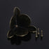 12Pcs 1.18"x1.18"x1.18" dophee Antique Brass Box Corner Protectors Edge Safety Guards Cabinet Furniture Desk Jewelry