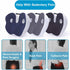 Sciatica/Hip/Tailbone Memory Foam Chair Cushion, Memory Foam Ergonomic Seat Cushion for Pain Relief, Seat Cushion