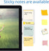 Monitor Memo Board - 2 pcs Magnetic Whiteboard Memo Board for Desktop with 3 Pens