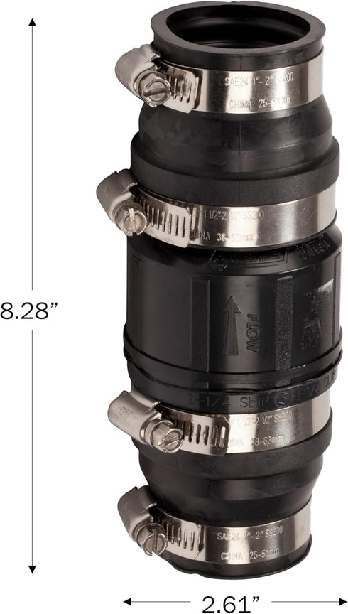 Red Lion 14942901 SCV114: 1-1/4-Inch and 1-1/2-Inch ABS Vertical Sump Pump Check Valve