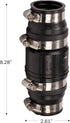 Red Lion 14942901 SCV114: 1-1/4-Inch and 1-1/2-Inch ABS Vertical Sump Pump Check Valve