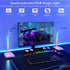 SMARTERIOR Sync,Dimmable RGB Gaming Desk Lamp with Music LED Lamp with Wireless Charging Station,USB Charging