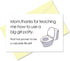 Arsagen Thank You Mom Card, Funny Mother's Day Card From Daughter, Sincerely Happy
