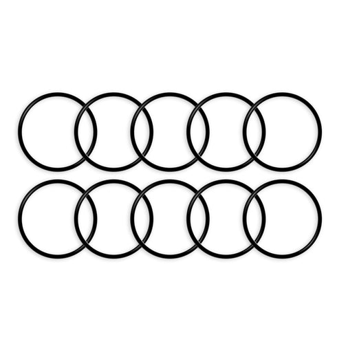Othmro 10Pcs Nitrile Rubber O-Rings, 0.05in Wire Dia 0.82in OD for Air Sealing, Black