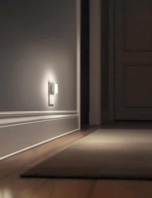 2-Pack, 0.3W 5000K L LOHAS LED Night Lights Plug into Wall Plug in Night Light, Dusk to Dawn, Daylight White Bright