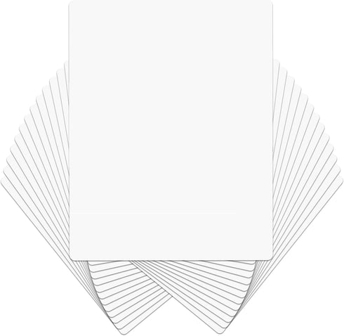HERKKA 32 Pack Dry Erase Lapboards 9 x 12.5 Inch, Double Sided Small Boards for Classroom Teacher Supplies