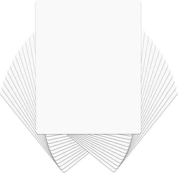 HERKKA 32 Pack Dry Erase Lapboards 9 x 12.5 Inch, Double Sided Small Boards for Classroom Teacher Supplies