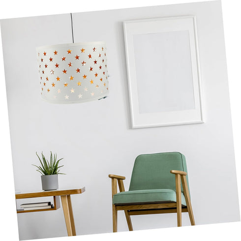 Lurrose Lamp Shade for Floor and Table Lamps Soft Fabric Cover Easy to Install Decorative Lighting for Bedroom Study