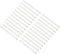 uxcell Drawer Slides, 24Pcs 235mm - Plastic Drawer Rails, Side Mounted Grooved