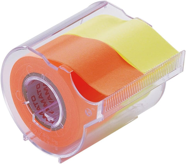 Yamato NORK-25CH-6C Sticky Notes, Memoc, Roll Tape, Cutter Included, 1.0 inches x 32.8 ft