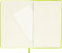 Moleskine Classic Notebook, Hard Cover, Pocket (3.5" x 5.5"), Plain/Blank, Lemon Green, 192 Pages