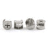 4Set Furniture Hardware Double End Head Rod Connection Cam Fittings, 64mm Furniture Board Panel Connection Accessories