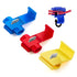 Chanzon 140pcs Quick Splice Wire Connectors Snap Kit for 22-10AWG Gauge, Red Blue Yellow Solderless Electrical Joiner
