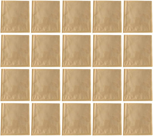 Kraft Paper Bread Bags 21x25cm Oil-proof Food Storage Bags for Bakery Sandwich